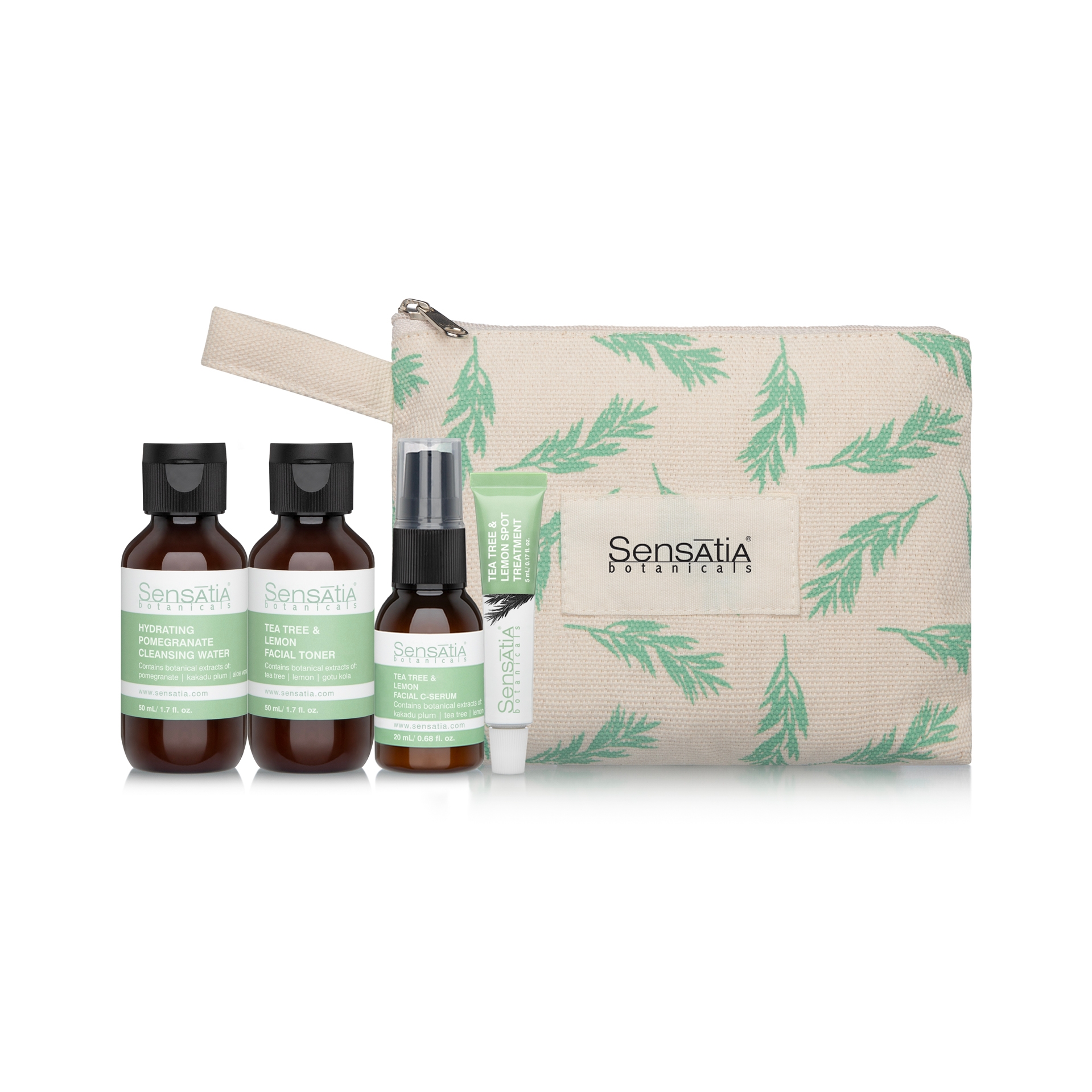 Tea Tree & Lemon Skincare Travel Kit