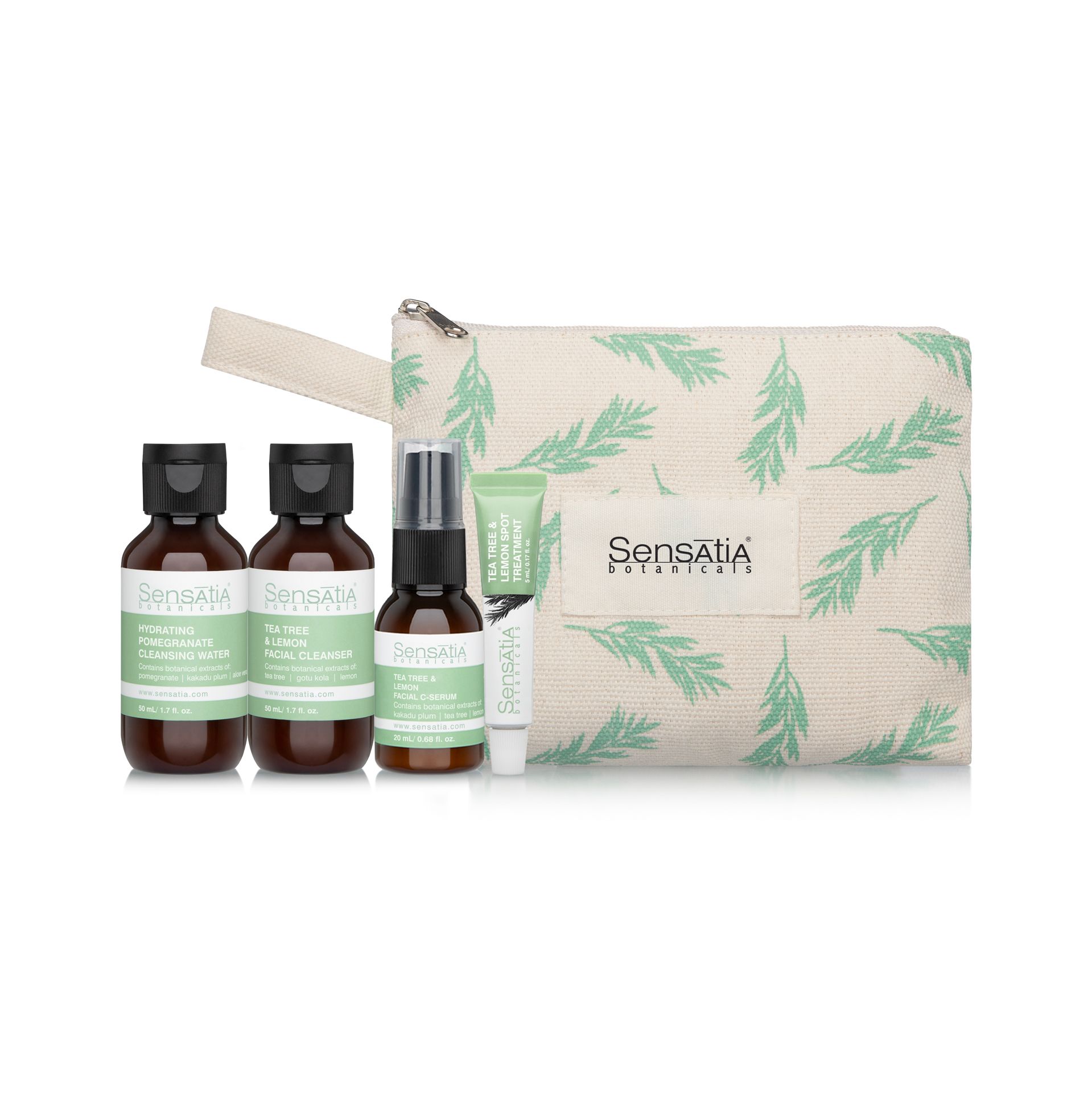 Tea Tree & Lemon Skincare Travel Kit